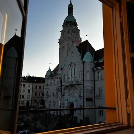 Luxury City Center Apartment In Historic Building Sumperk Exterior photo